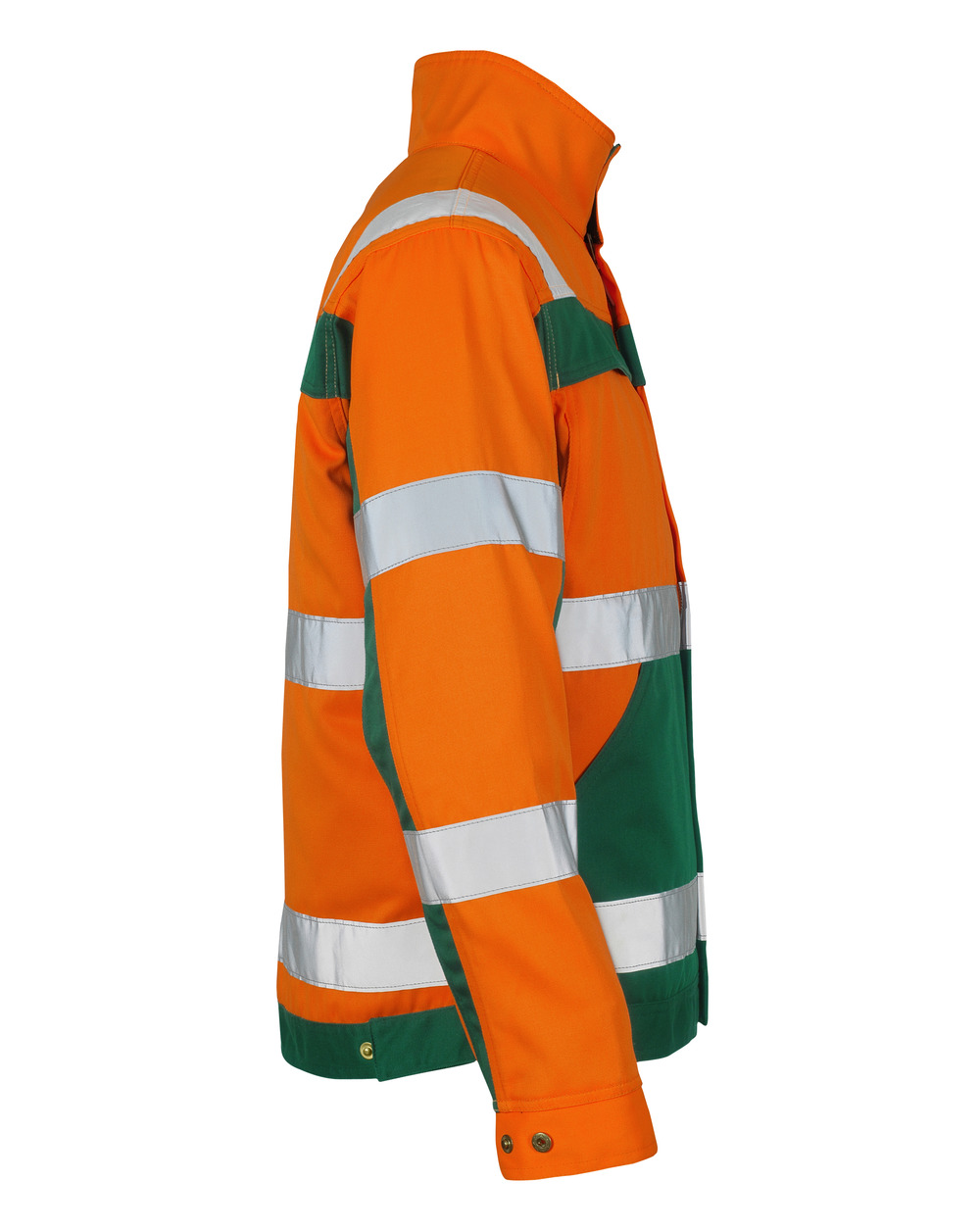 Jacke SAFE COMPETE Hi-vis Orange/Grün L