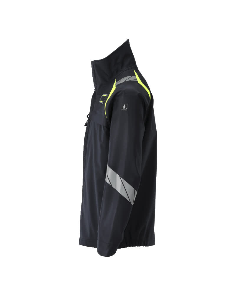 Softshelljacke ACCELERATE MULTISAFE Schwarzblau/Hi-vis Gelb L