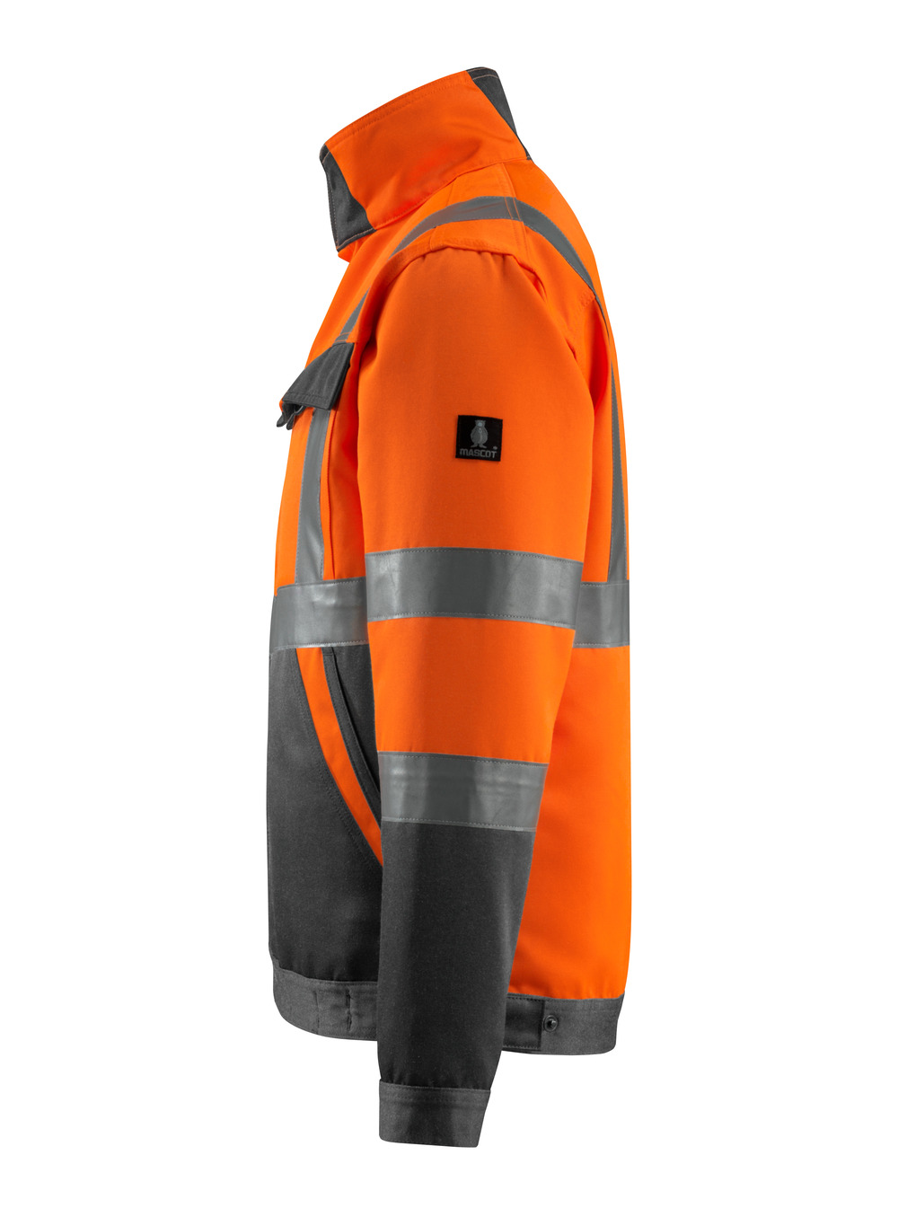 Jacke SAFE LIGHT Hi-vis Orange/Dunkelanthrazit L