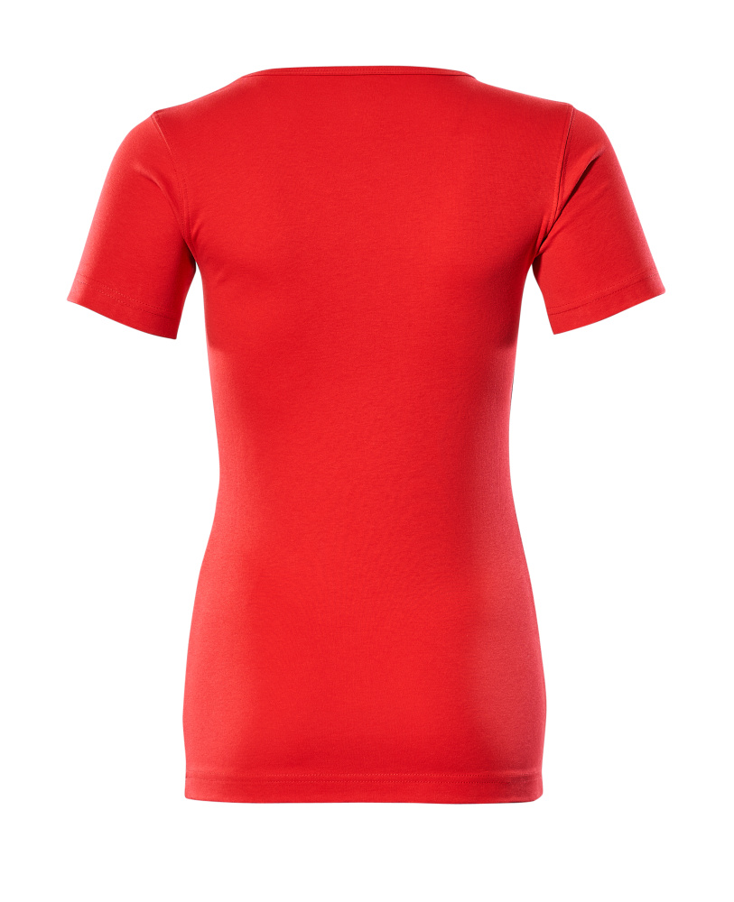 Damen-Passform T-Shirt CROSSOVER Verkehrsrot L