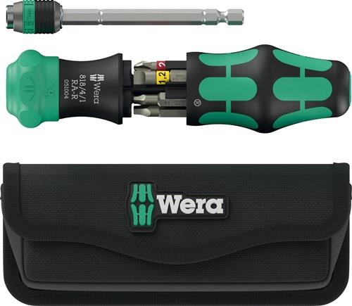 Magazinbithalter Kraftform Kompakt 26 RA-R 6-tlg.m.Tasche WERA