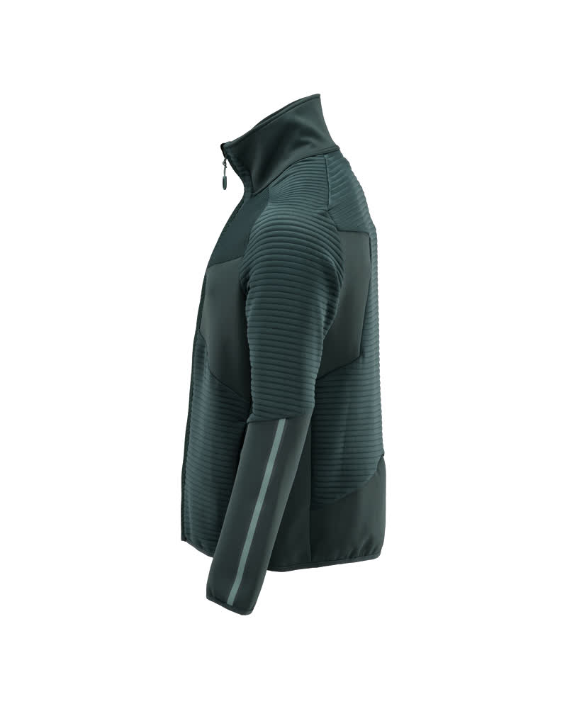 Fleecejacke CUSTOMIZED Waldgrün XS