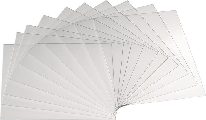 Vorsatzscheibe Weldmaster außen, 10er Set f.4000370221, -222, -223 90 x 110 mm JAS