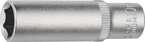 Tiefbett-Steckschlüsseleinsatz 1/4 Zoll 6-kant,lang SW 10mm L.50mm TECWERK