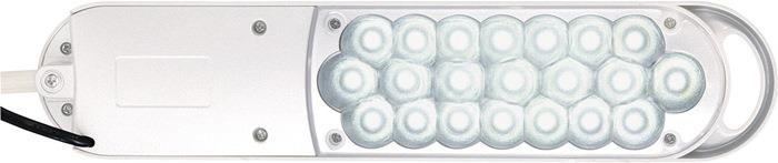 Schreibtischleuchte mit LED mit Tischklemme weiß max. 380 mm