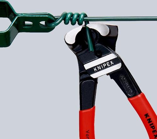 Bolzenvornschneider Gesamt-L.200mm Kopf pol.Ku.-Überzug KNIPEX