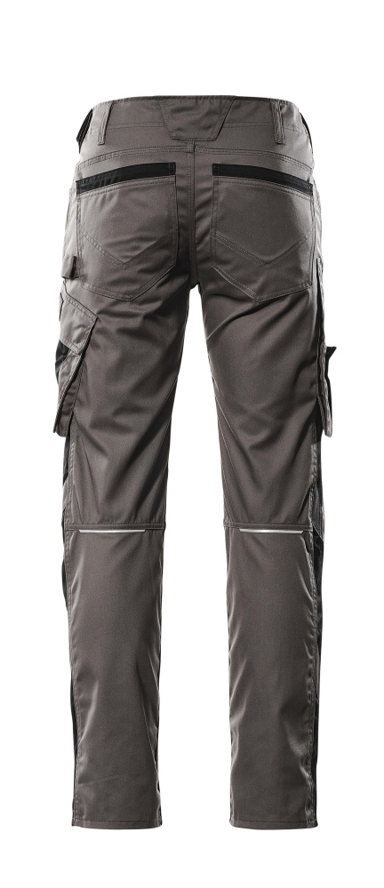 Hose mit Schenkeltaschen UNIQUE Anthrazit/Schwarz 82C50