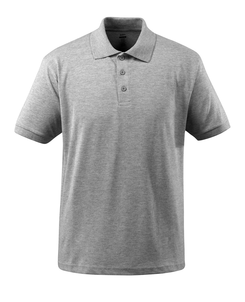 Polo-Shirt CROSSOVER Grau-meliert L