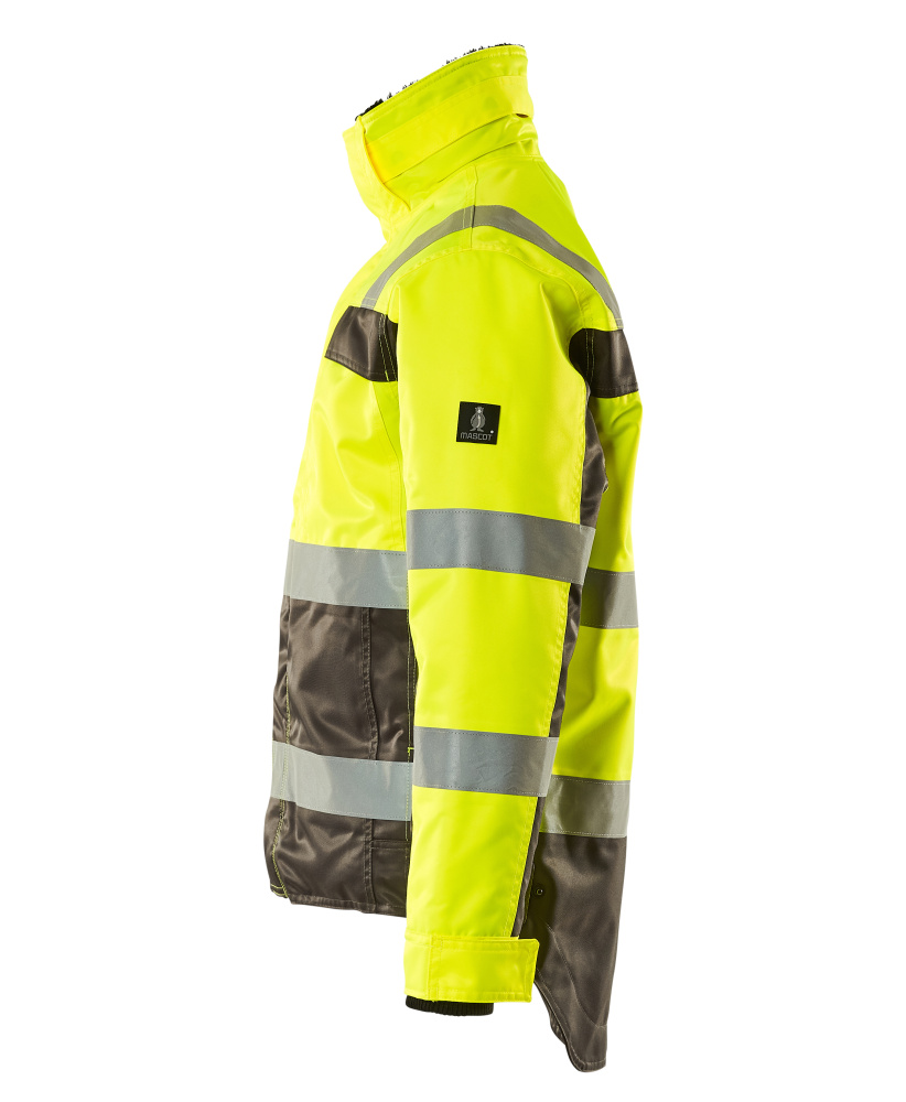 Winterjacke SAFE COMPETE Hi-vis Gelb/Anthrazit 2XL