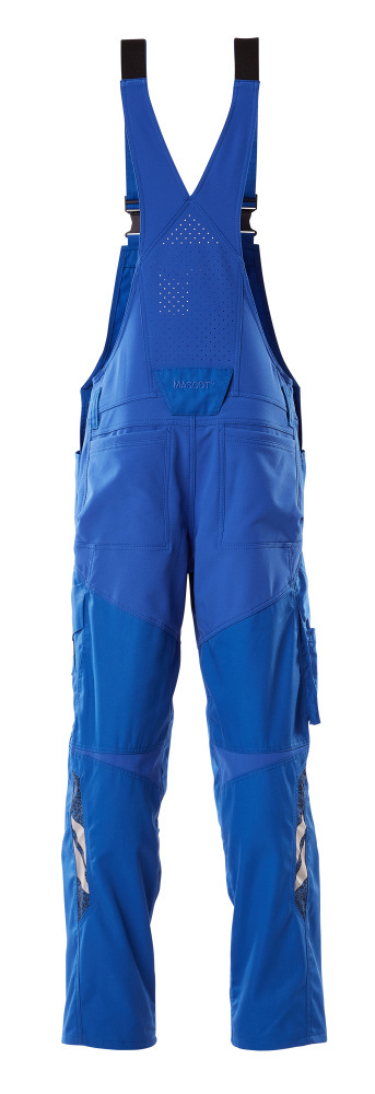 Latzhose mit Knietaschen ACCELERATE Azurblau 82C44