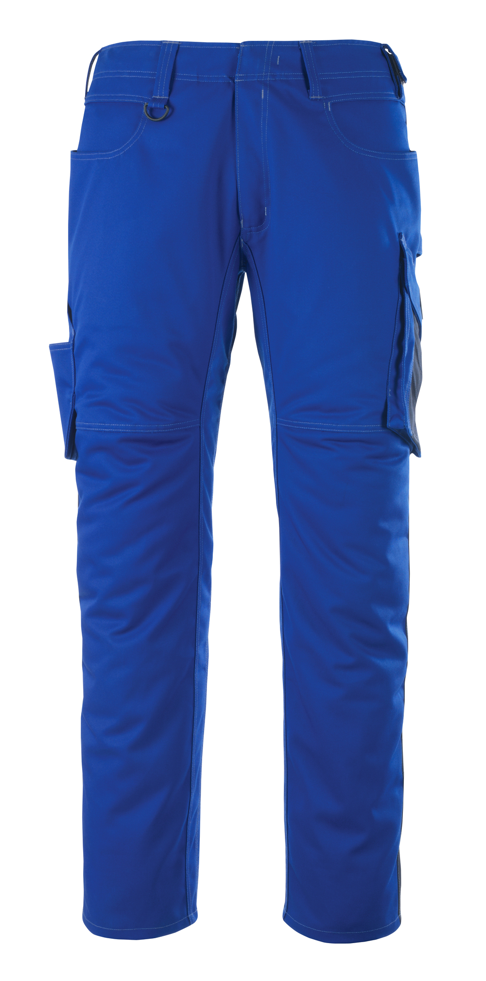 Hose mit Schenkeltaschen UNIQUE Kornblau/Schwarzblau 82C50