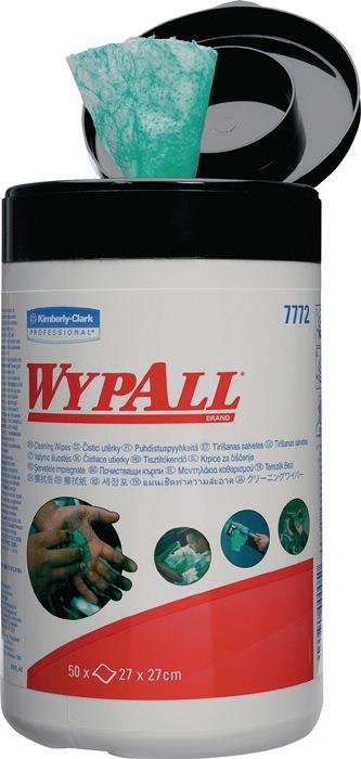 Handreinigungstuch WYPALL 7772 ohne Einsatz von Wasser 50 St. 1 Dose KIMBERLY-CLARK