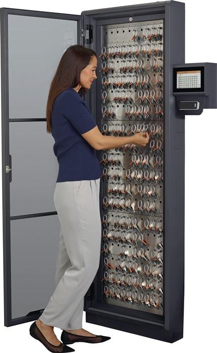 Elektronischer Schlüsselschrank Drehriegelschloss 10 846 mm 396 mm 160 mm M-Touch-Pro-10L