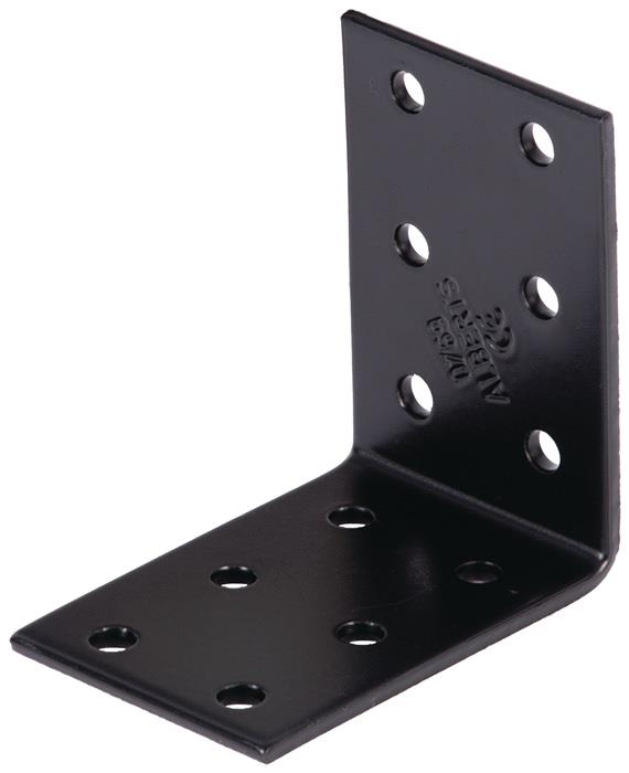 Lochplattenwinkel ETA08/0165 Stahl roh, verz. schw. ku.besch. 40 mm 60 mm