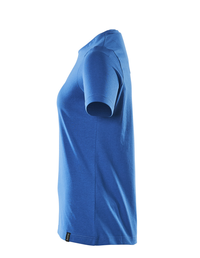 Damen-Passform T-Shirt CROSSOVER Azurblau 2XLONE