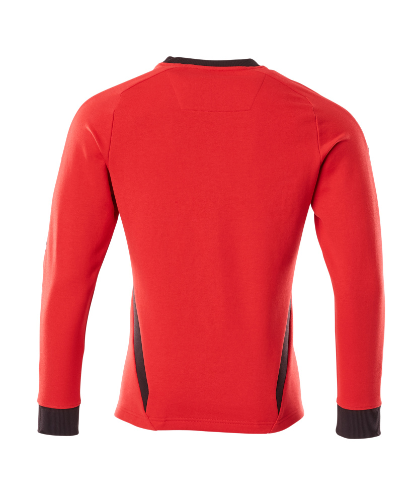 Sweatshirt ACCELERATE Verkehrsrot/Schwarz 2XLONE