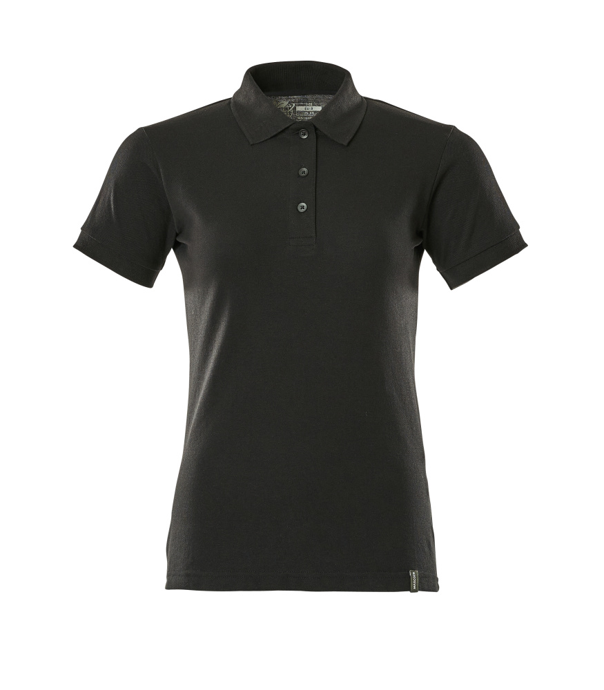 Damen-Passform Polo-Shirt CROSSOVER Vollschwarz 2XLONE