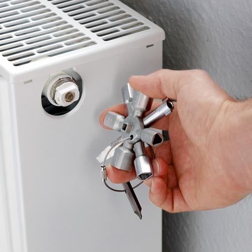 Schaltschrankschlüssel TwinKey® 6 Funktionen m.Magnet Verb.KNIPEX