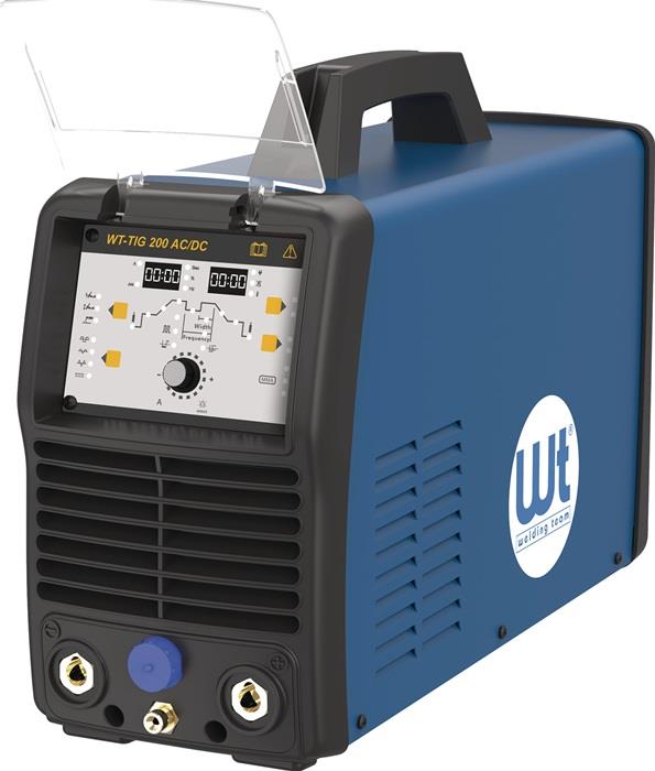 TIG-Schweißanlage WT-TIG 200 AC/DC mit Zubehör 5-200 A gasgekühlt WELDING TEAM