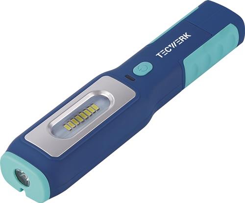 LED-Akkuhandleuchte 3,7 V 1200 mAh ABS-Gehäuse Li-Ion 60-250 lm TW