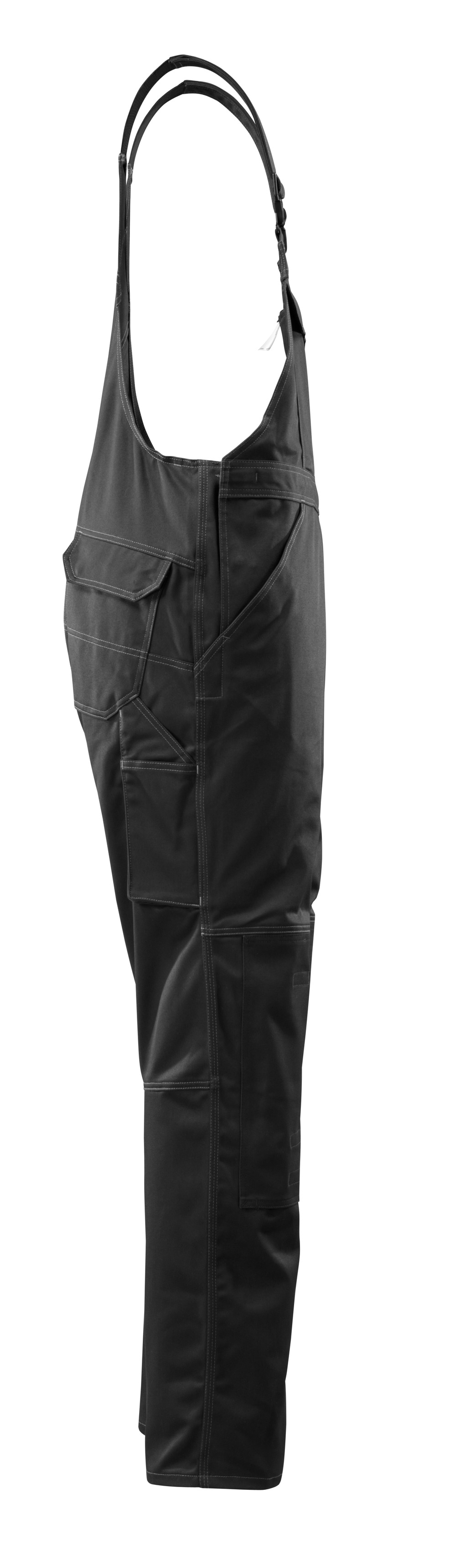 Latzhose mit Knietaschen INDUSTRY Schwarz 76C52