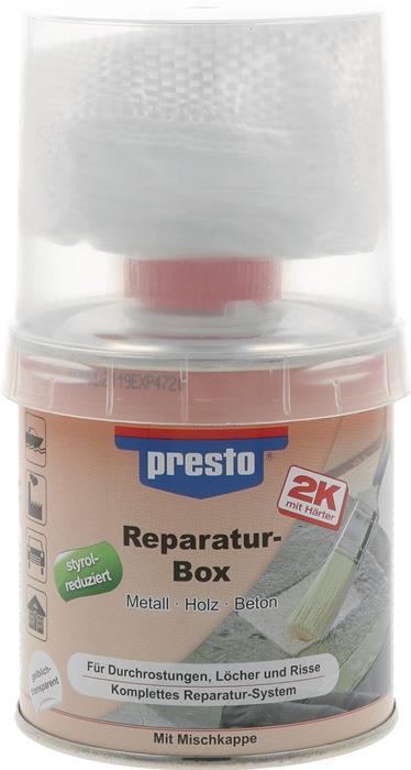 Reparaturbox honigfarben 250 g Dose PRESTO