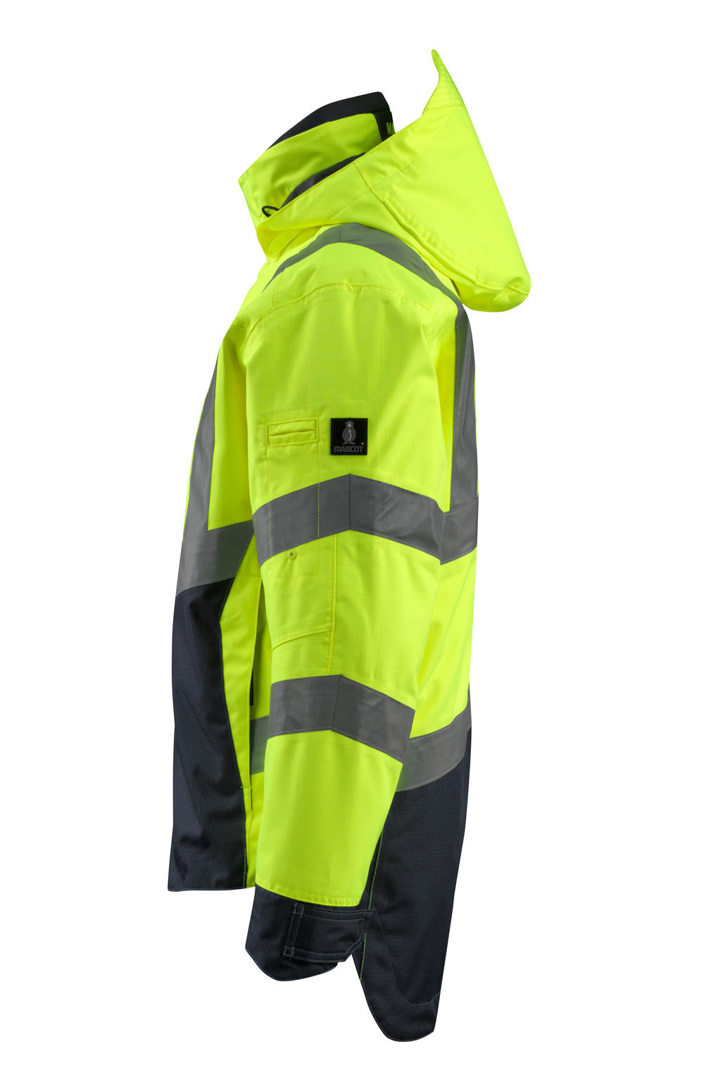 Hardshelljacke SAFE SUPREME Hi-vis Gelb/Schwarzblau 3XL