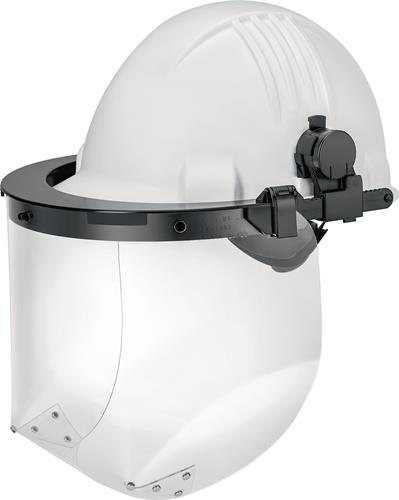 Kunststoffhelmhalterung GFKHH100 m.Einsteckern f.Euroslot PC EN 166 UHLEN