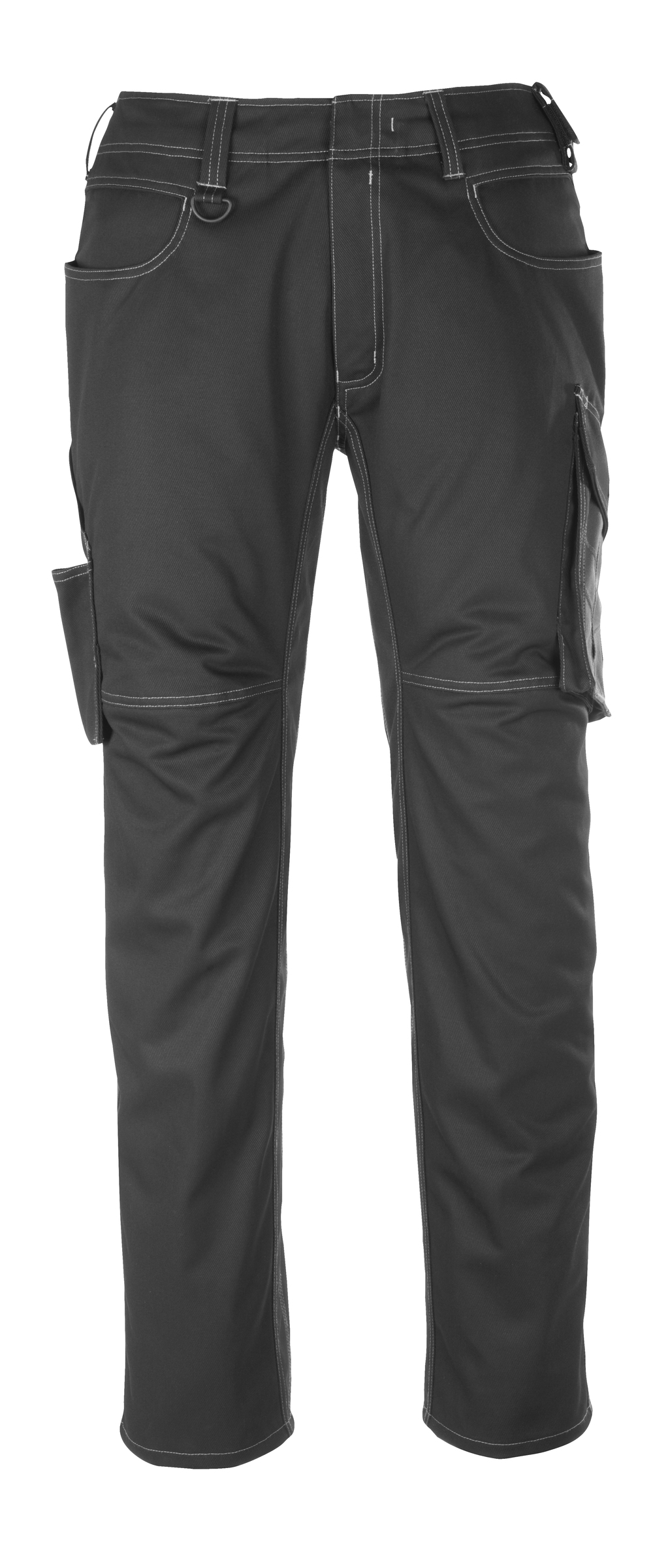 Hose mit Schenkeltaschen UNIQUE Schwarz/Dunkelanthrazit 82C50