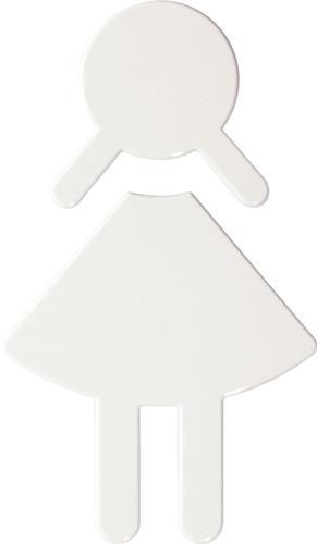 Symbol Frau 801.91.020 PA Farb-Nr.33 B.87mm H.150mm S.3mm HEWI