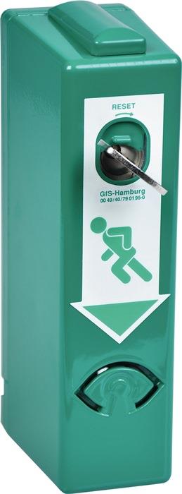 EH Türwächter Profil Halbzylinder inkl. 3 Schlüssel grün lackiert 990000 Basis