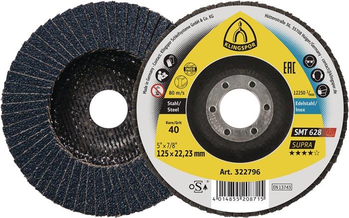 Fächerscheibe SMT 628 Supra 115 mm 40 13300 min-¹