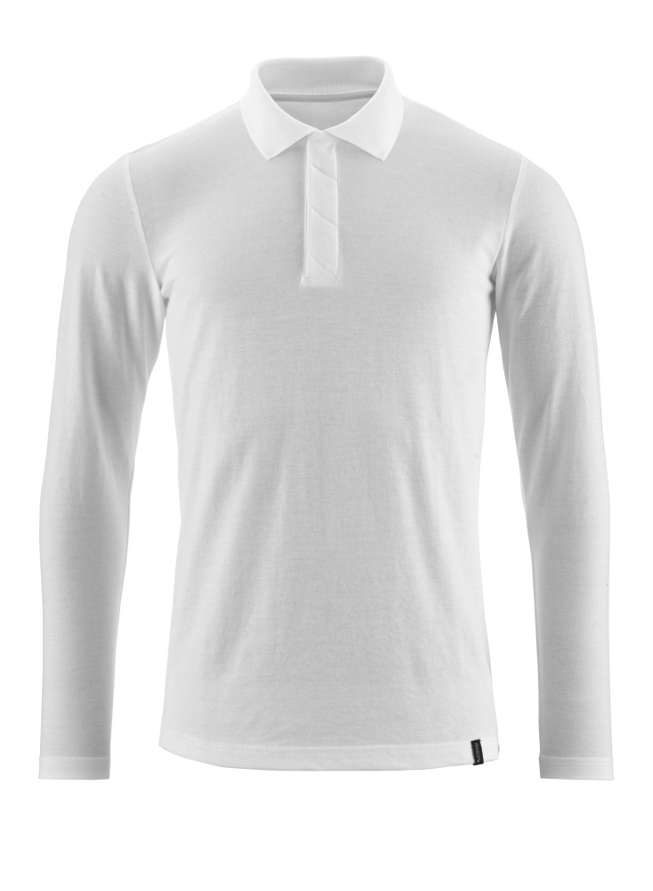 Polo-Shirt, Langarm CROSSOVER Weiß 2XLONE