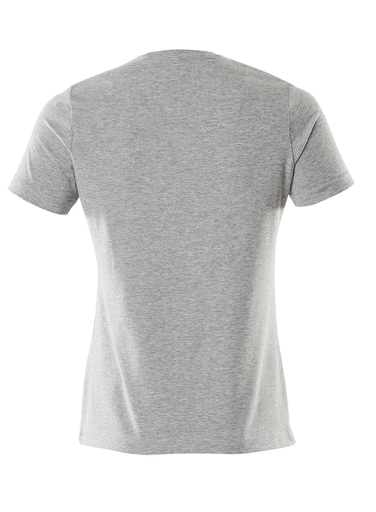 Damen-Passform T-Shirt CROSSOVER Grau-meliert 2XLONE