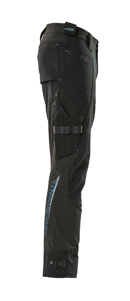 Hose mit Knietaschen ADVANCED Schwarz 76C42