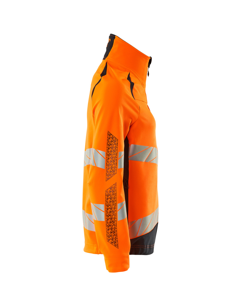Damen-Passform Jacke ACCELERATE SAFE Hi-vis Orange/Schwarzblau L