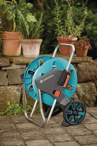 Schlauchwagen-Set CleverRoll M Anschl.-Gew.13mm 1/2 Zoll Ku.GARDENA