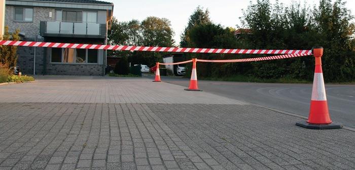 Leitkegelaufsatz ALCT Gurtband 9 m orange ALLROUNDLINE