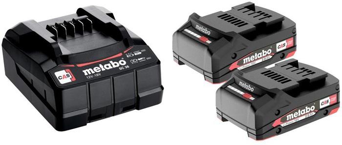 Akku-Set Basic 2,0 18 V 2 x 2 Ah METABO