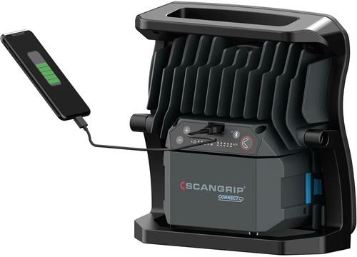 LED-Strahler NOVA 10 CONNECT 75 W 1000-10000 lm IP65 SCANGRIP
