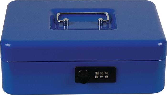 Geldkassette MONEY CODE blau 250 mm 180 mm