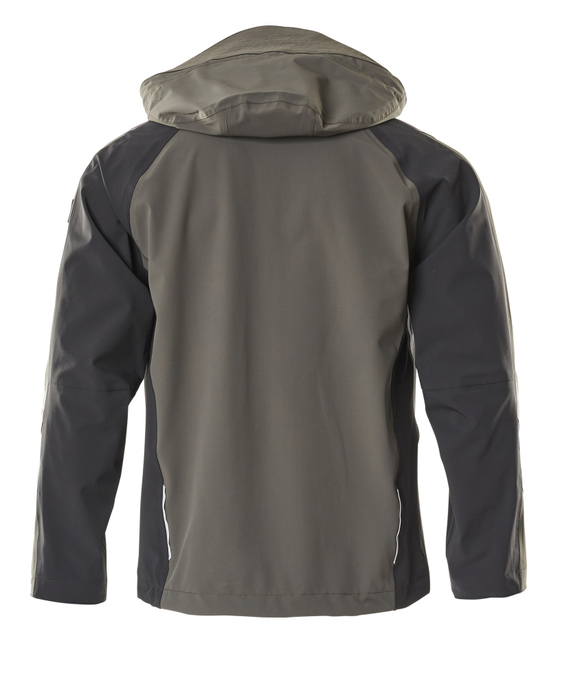 Hardshelljacke UNIQUE Dunkelanthrazit/Schwarz 4XL