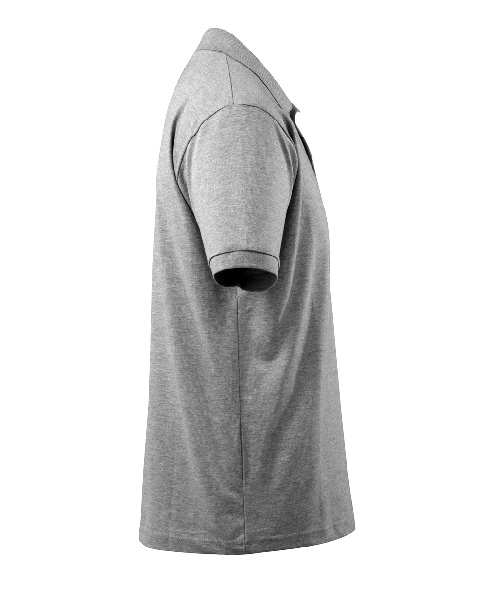 Polo-Shirt CROSSOVER Grau-meliert L