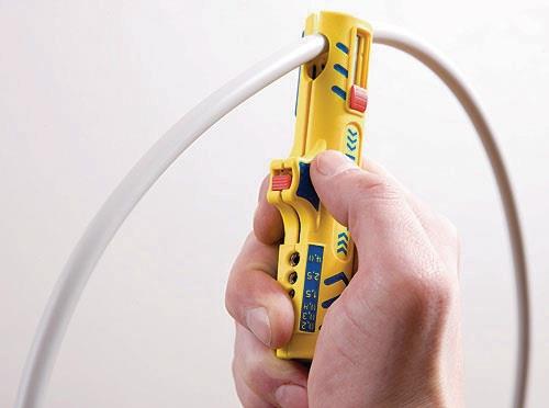 Abmantelungswerkzeug Secura No. 15 Gesamtlänge 124 mm Arbeitsbereich Ø 8 - 13 mm 0,2 - 4 (Litze) mm² JOKARI