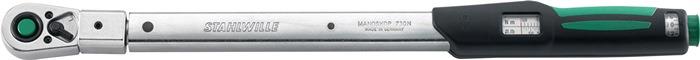 Drehmomentschlüssel 730NR/10FK 20 - 100 Nm 10 Nm 15 - 75 lbf.ft 420 mm 1/2 ″ 12,5 mm
