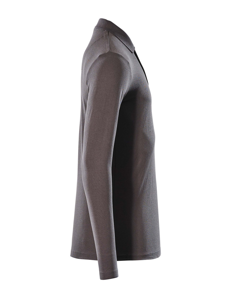 Polo-Shirt, Langarm CROSSOVER Dunkelanthrazit 2XLONE