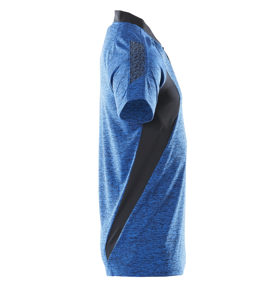 Polo-Shirt ACCELERATE Azurblau/Schwarzblau 5XLONE
