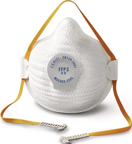 Atemschutzmaske AIR 320501 FFP3 R D m.Ausatemventil faltbar M/L MOLDEX