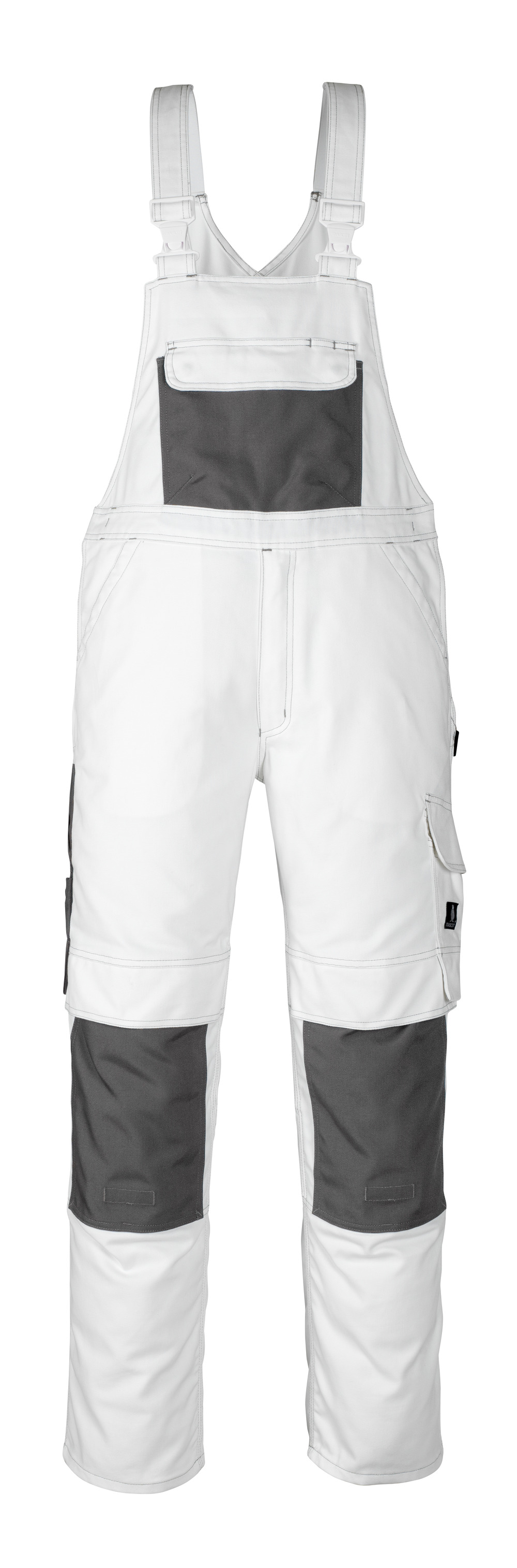 Latzhose mit Knietaschen HARDWEAR Weiß 76C46