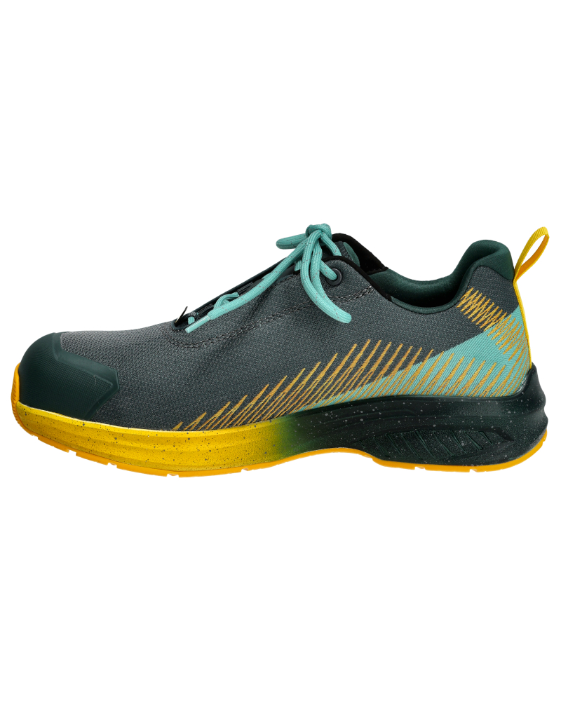 Sicherheitsschuhe FOOTWEAR CUSTOMIZED Waldgrün/Sonnengelb 1039